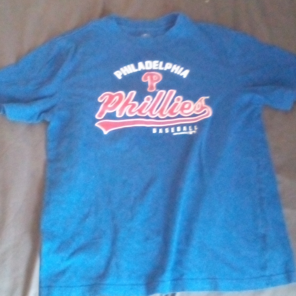 Blue Phillies shirt